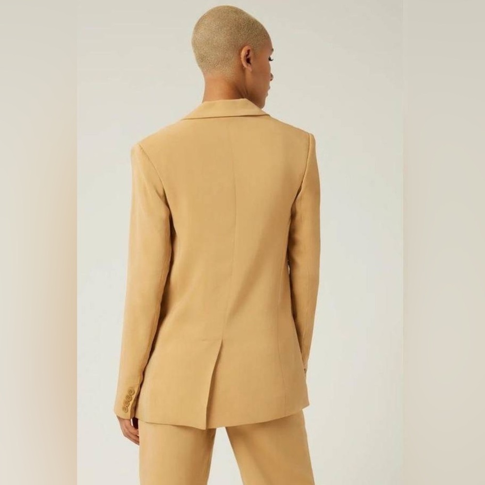 REVOLVE Lita by Ciara in Iced Coffee Spark Viscose Blazer $398 NWT XS - Picture 5 of 8